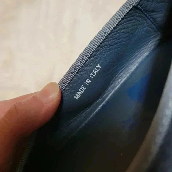 Weekend Max Mara Navy Blue Ballet Flats Denim Size 36 6 - Picture 9 of 10